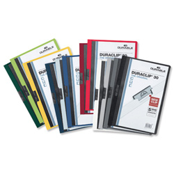 Durable Duraclip 6mm Assorted Ref 220900[Pack 25]